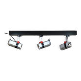 Set of 3 roger tallon vintage erco halogen spots - rare model 33727 - 1975
