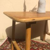 Vintage bamboo / rattan coffee table