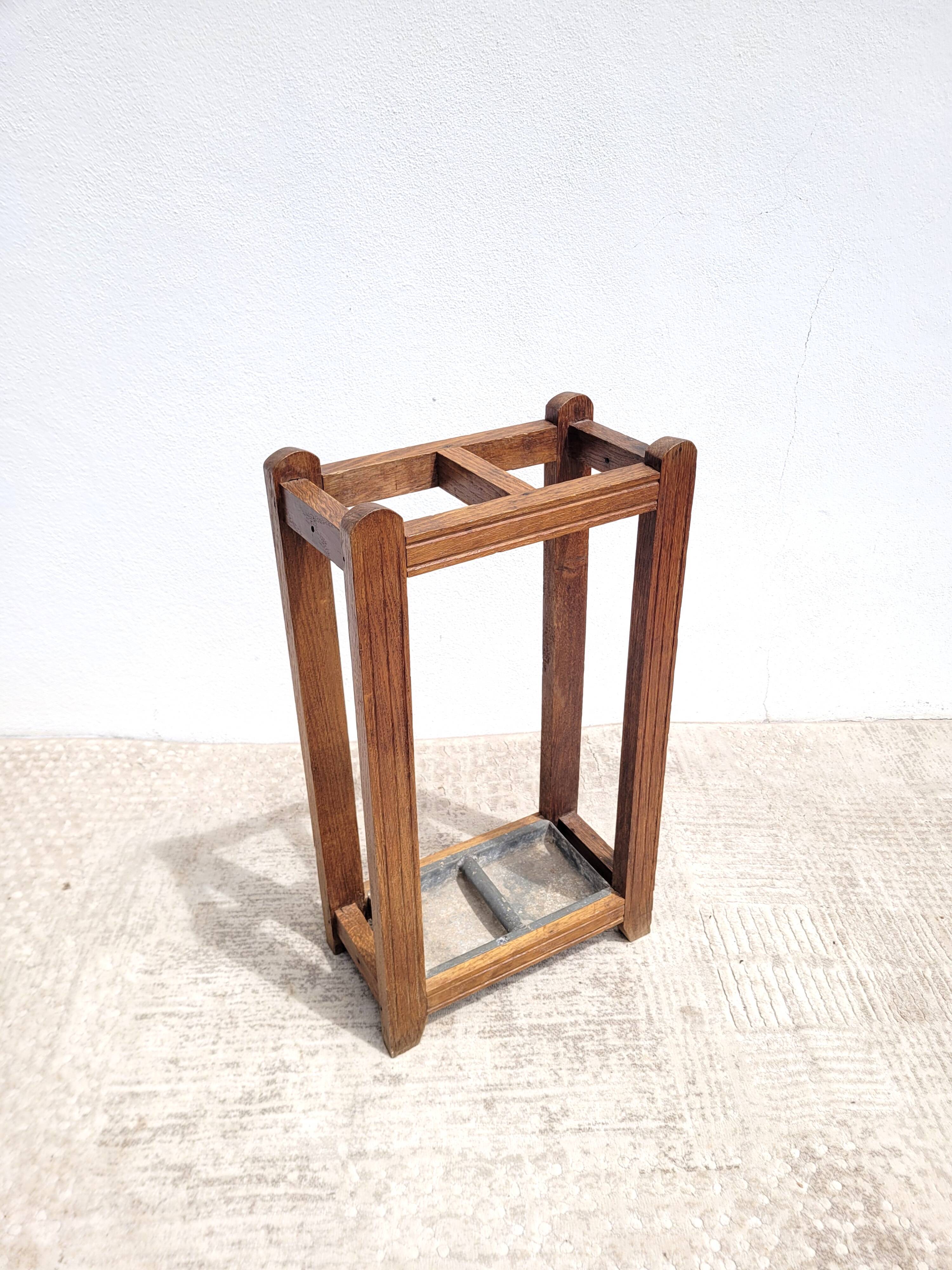 Umbrella holder 1900 oak UK