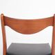 Teak and leather chairs by Arne Wahl Iversen for Glyngøre Stolefabrik, 1960