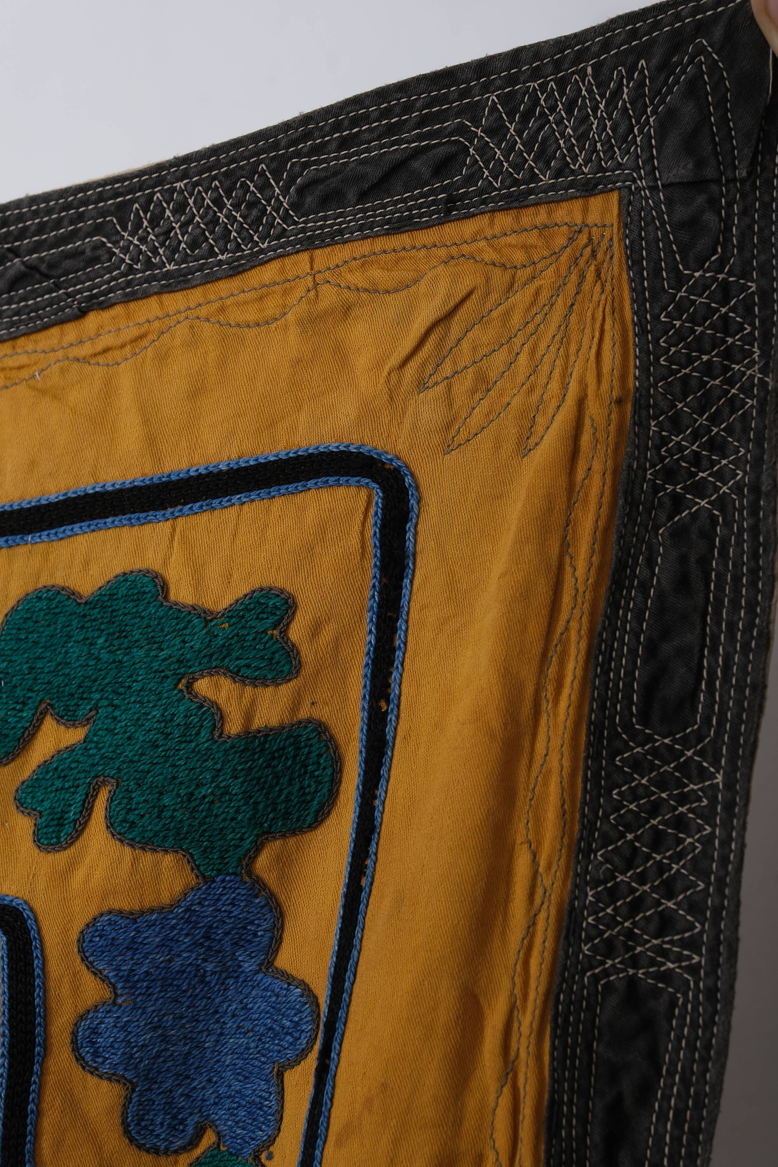 Hand knotted rug, vintage Turkish rug 116x150 cm