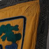 Hand knotted rug, vintage Turkish rug 116x150 cm