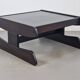 Postmodern Architectural Wooden Coffee Table, Germany, 1970s