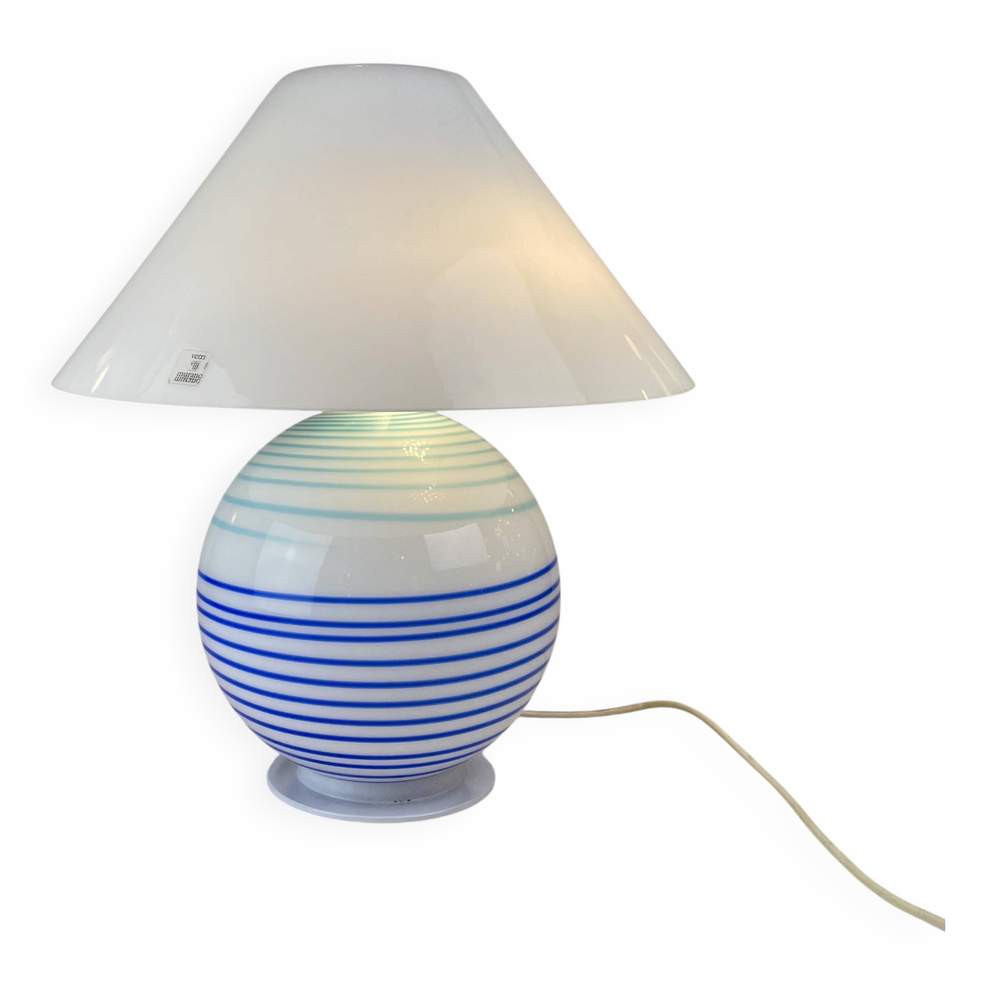 Coastal Murano Table Lamp by Antonangeli, Italy, 1980s