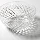 Mid-century Centerpiece, Vintage Clear Glass Fruit or Salad Bowl / Florence