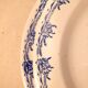 Art Nouveau dessert plate duo