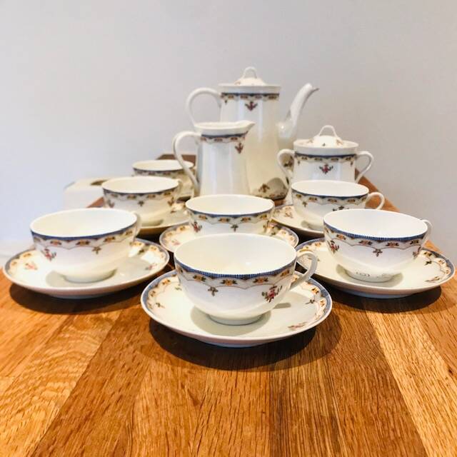 Coffee service - Limoges France Théodore Haviland