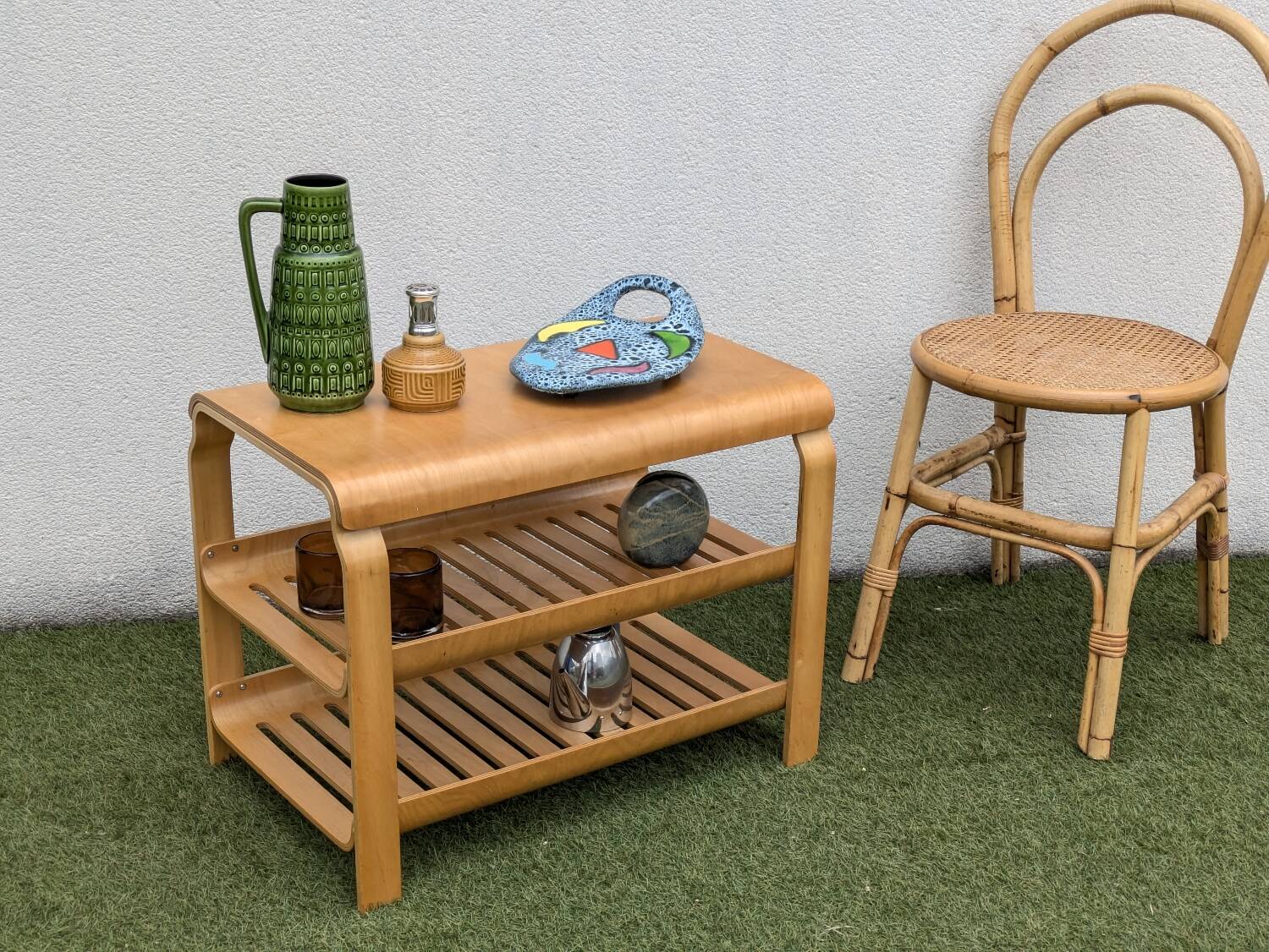 Table Kantra IKEA vintage 1999 – Richard Clark – contreplaqué cintré