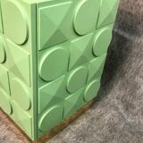 Buffet en bois laqué vert, xxie siècle