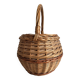 Vintage woven wicker basket