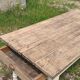Farmhouse table with drawer