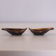 Pair of ashtrays, Jasba Keramik, Germany, 1970s