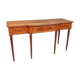 Classic english Taxus veneer wall table