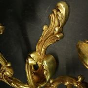 Pair of Louis XV style sconces by Lucien Gau Paris