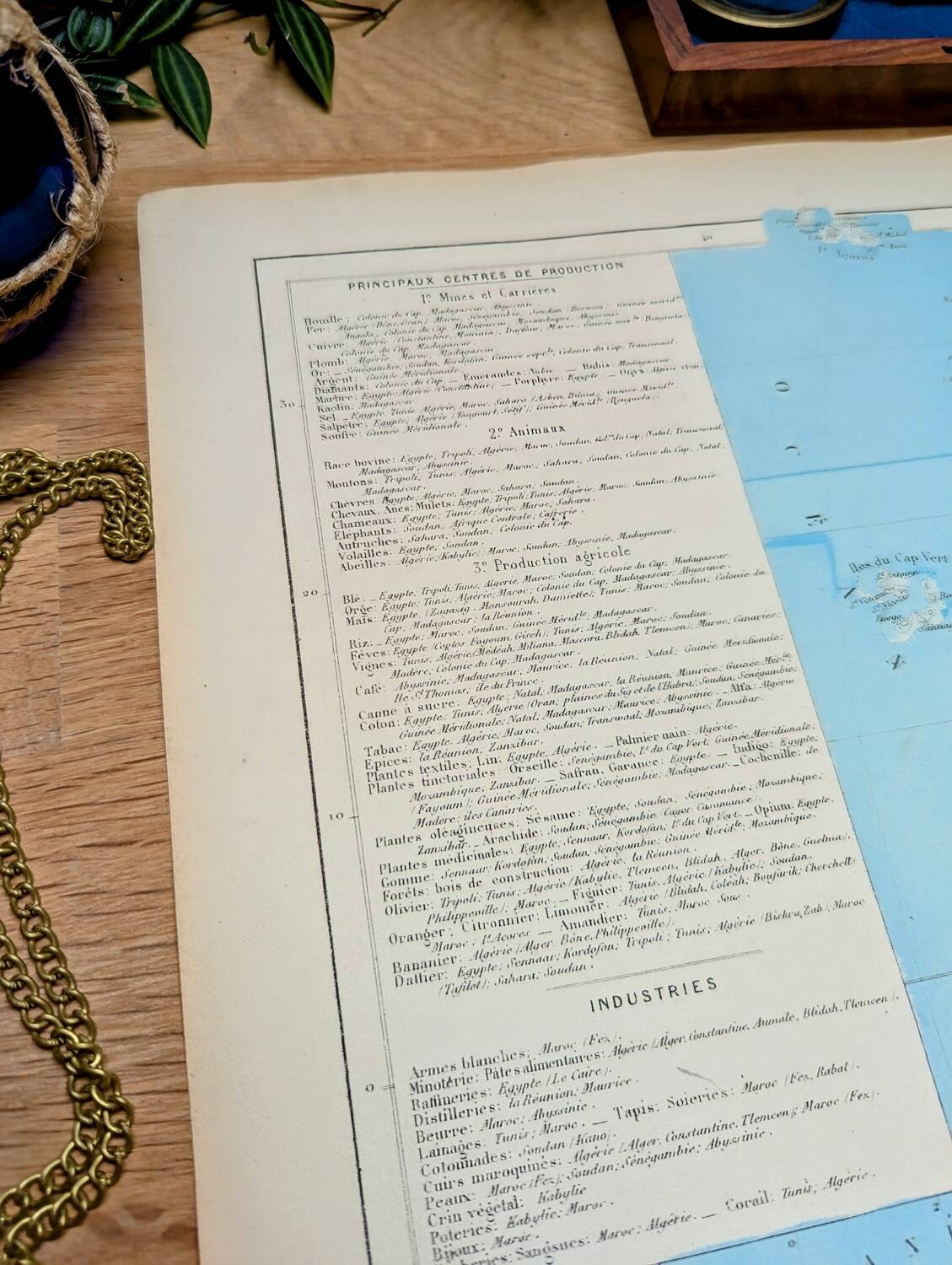 Printed in 1879, map of Africa.