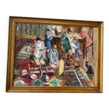 Group of children playing signed Barbulee
