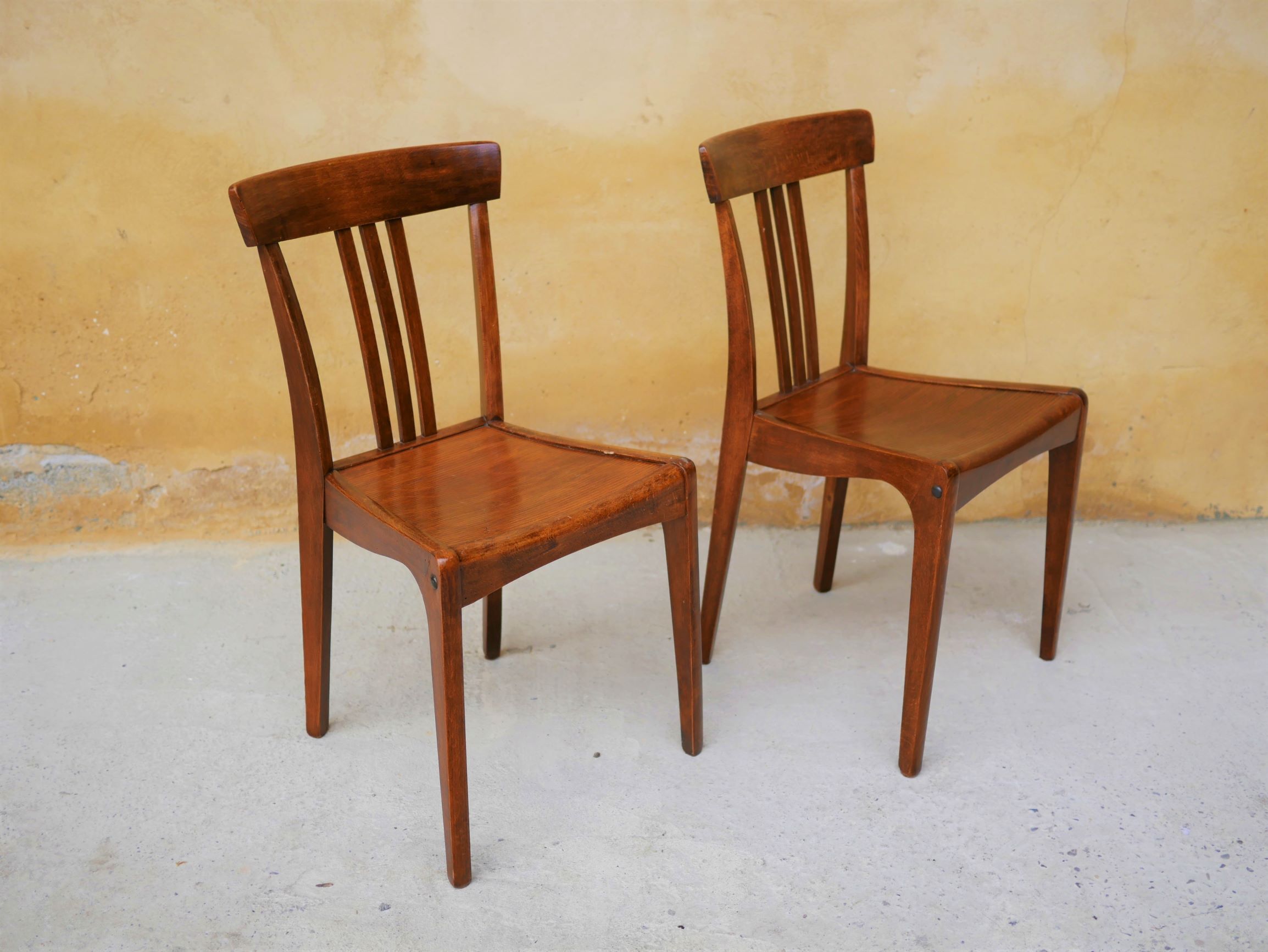 Pair of chairs bistro by Stella, 20 years