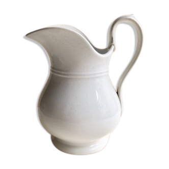 Creil and Montereau earthenware pitcher