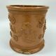 Terracotta tabac pot vernissee XlXeme gb 2 grès de beauvaisis
