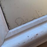 Old stitched mirror 43x37cm