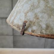 Metal lamp, industrial style, 1950s
