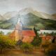 Oil painting landscape