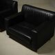 Pair of lounge chairs by Kunihide Oshinomi for Matteo Grassi 1980s