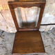 Chaise lorraine bois chene vintage