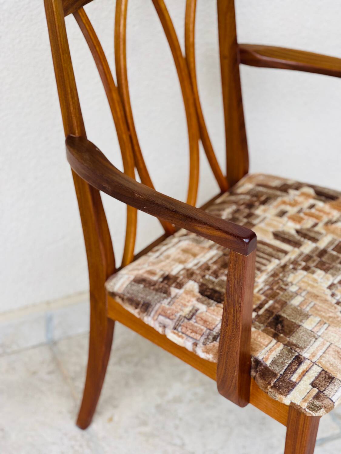Chaise et fauteuil vintage 1960