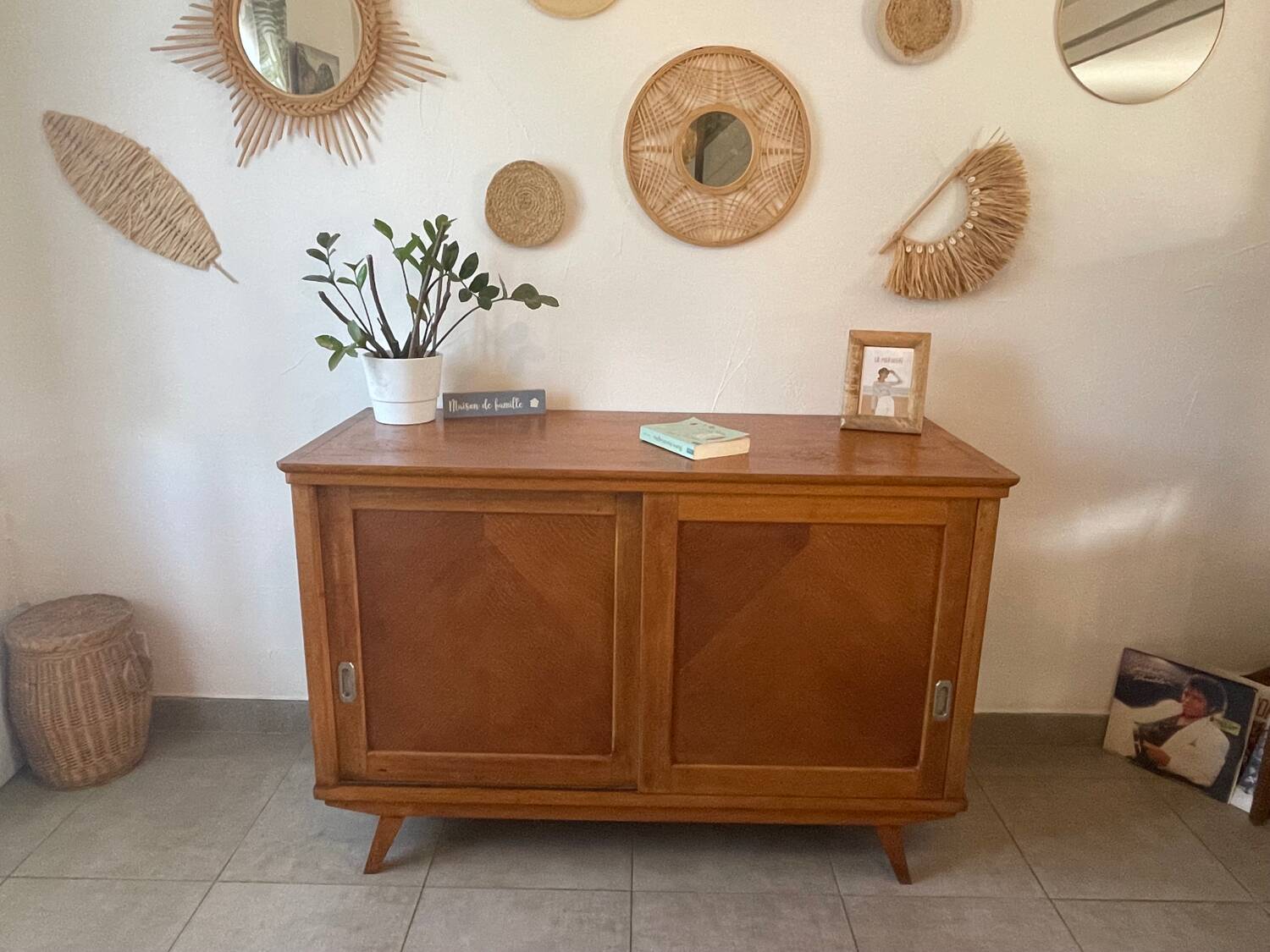 Magnificent vintage oak sideboard