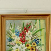 Still Life with Flowers by Hilding N