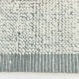 Turkish Gray Beige Contemporary Kilim Rug, 136x204Cm