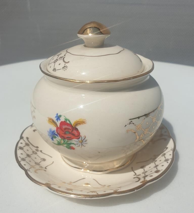 Sucrier Villeroy & Boch 1950 fleurs des champs 7012