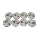 8 Longchamp dessert plates