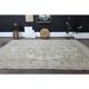 1970s Vintage Persian Handmade Wool Cotton Brown Beige Area Rug 289x381