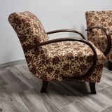 Armchairs by Jindřich Halabala, Set of 2
