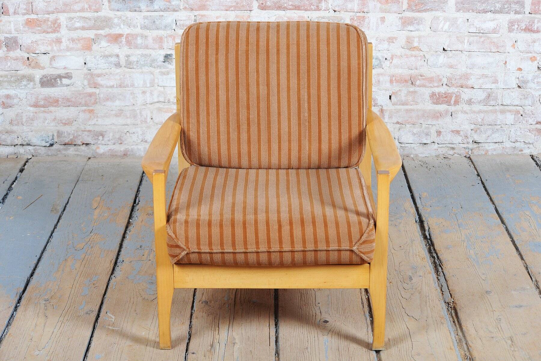 Mid-Century Armchairs from Jitona Soběslav, Czech, 1960s, Set of 6