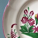 Plate Saint Clement France decoration