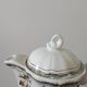 Gien earthenware coffee pot, Moustiers Olérys decor