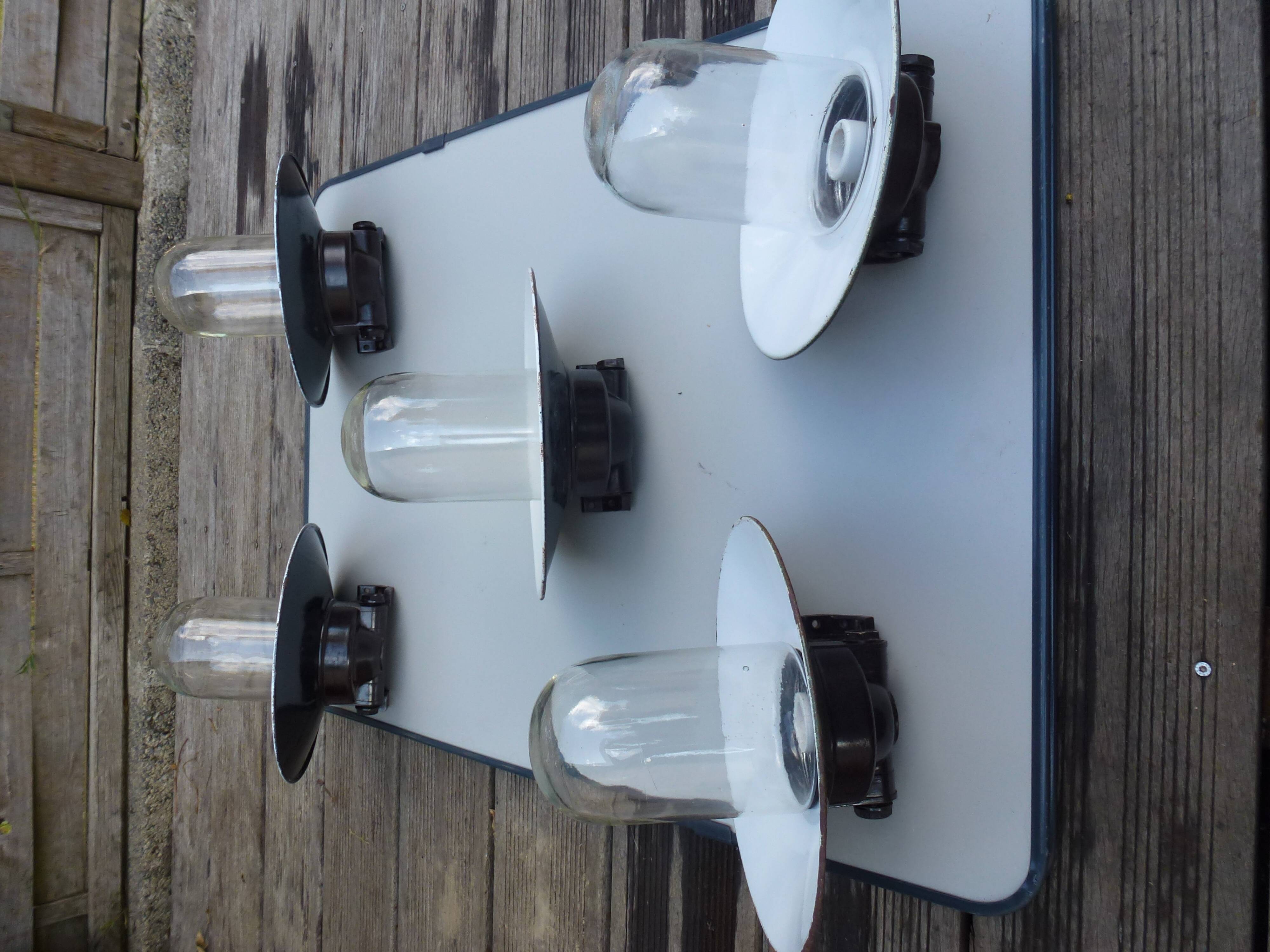 Industrial street lamps