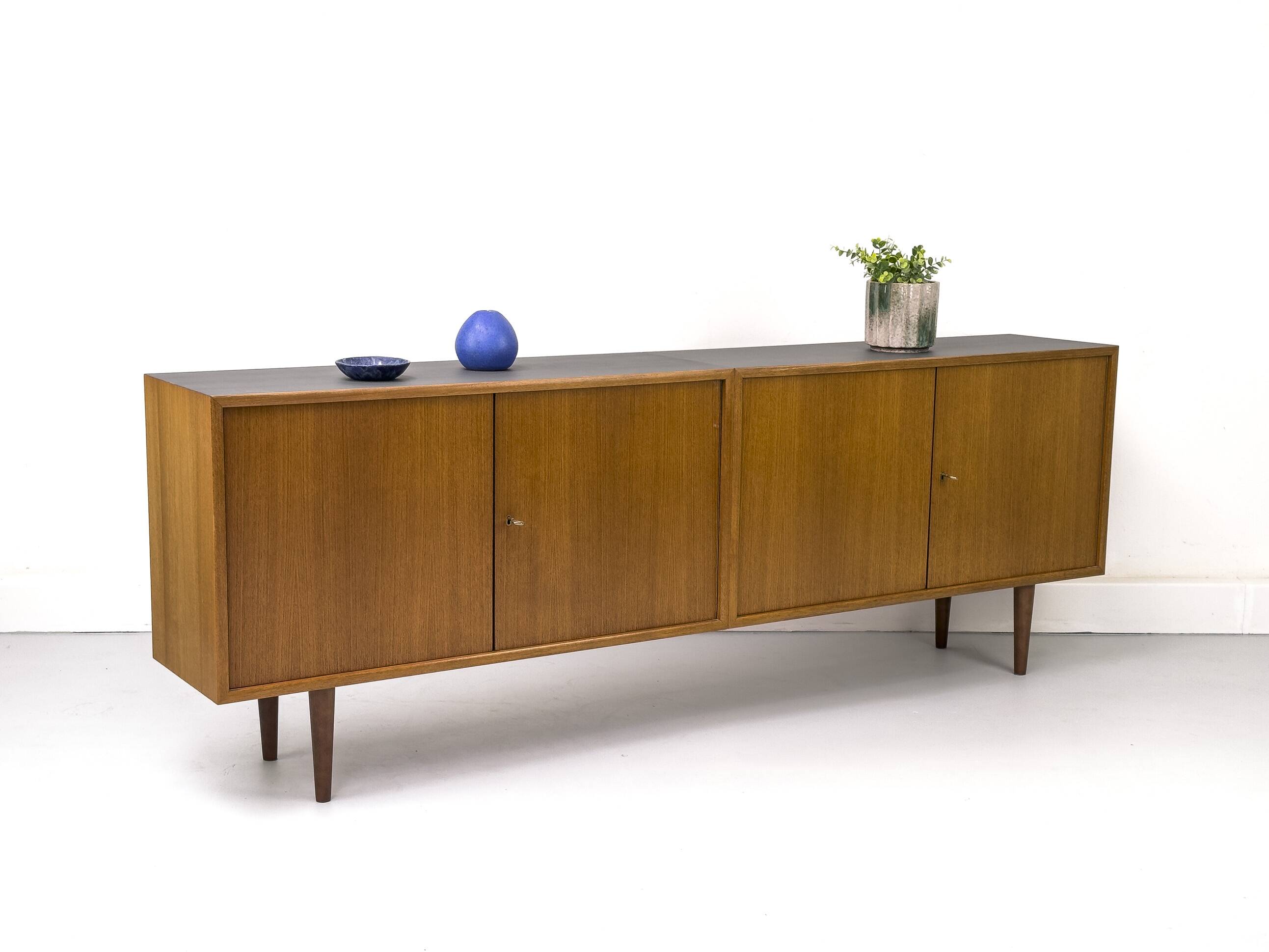 Vintage Teak Sideboard by WK Möbel, 1960s