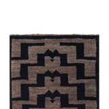 Vintage Turkish Oushak Rug Handwoven 85x195 cm