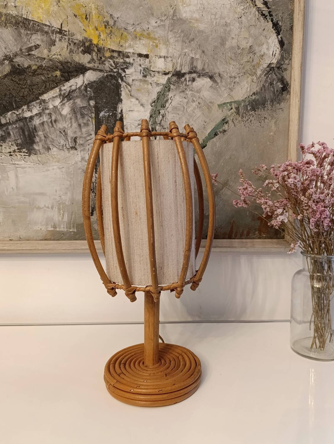 Vintage Louis Sognot Lamp