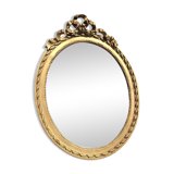 Large oval Louis XVI style mirror 47x65cm