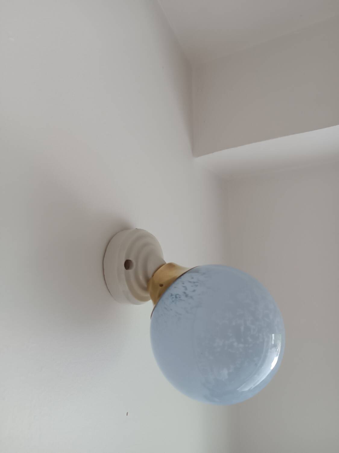 Clichy glass wall light