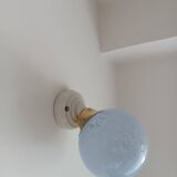 Clichy glass wall light