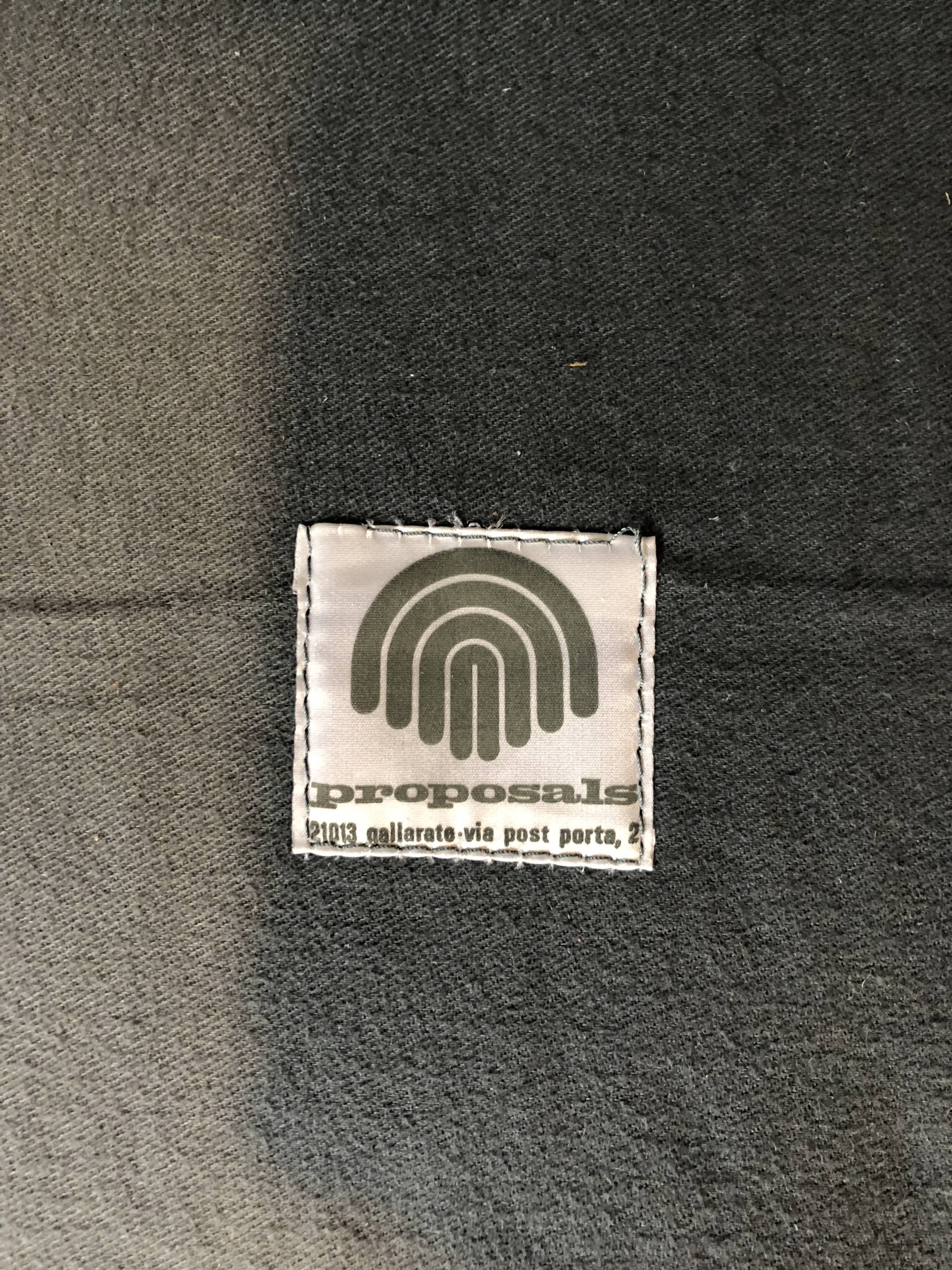 Pair of sofa-forming armchair designer Giovanni Offredi