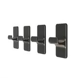 Vintage plastic hangers, 1960s, set of 4