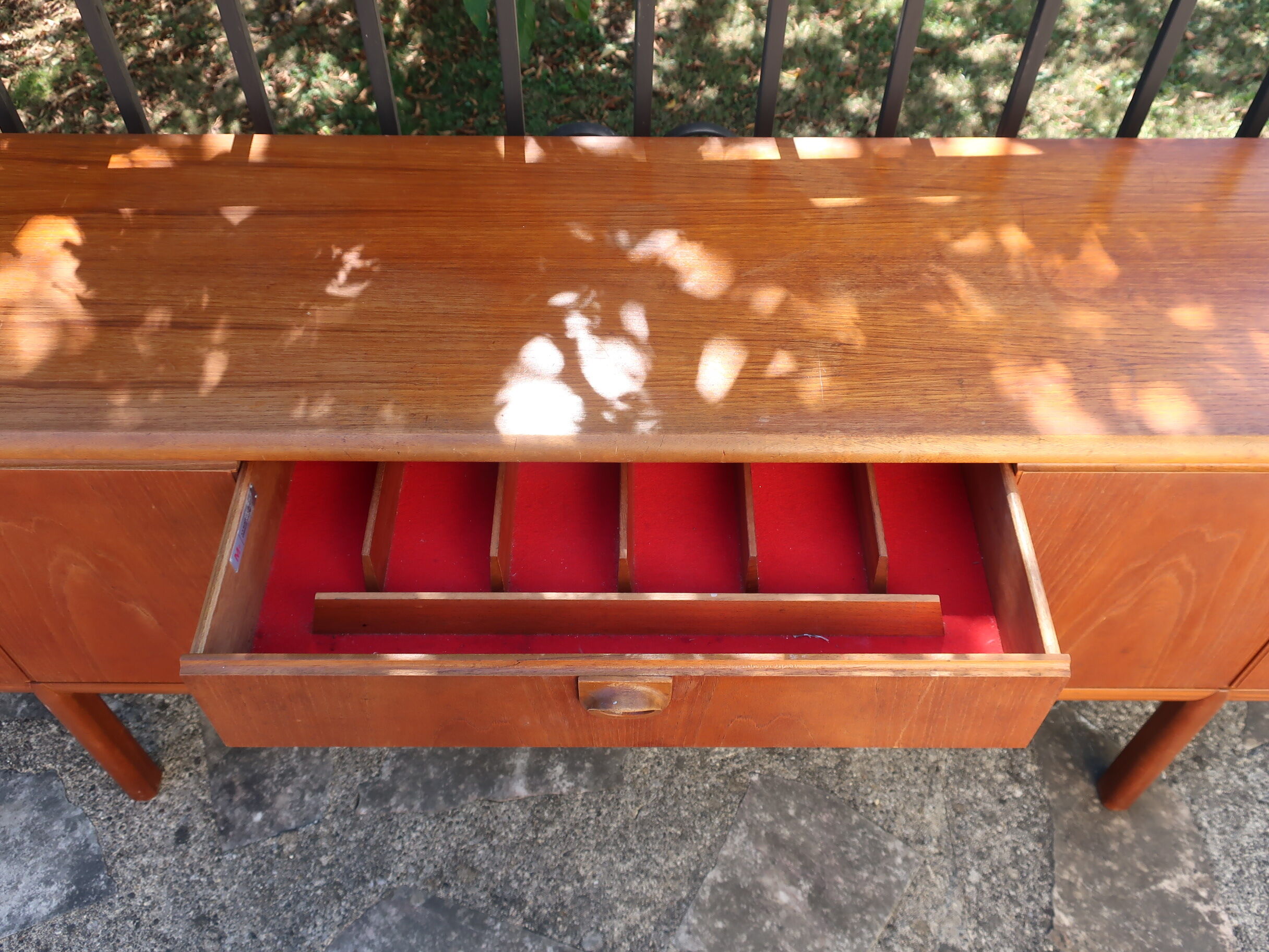 Mcintosh teak sideboard of the 60