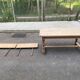 Table à manger de ferme extensible rénovée en chêne 20ème 170-250cm
